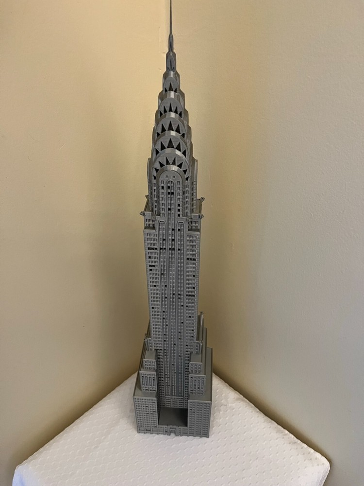 Chrysler Building Light Up Model- 3D Printed