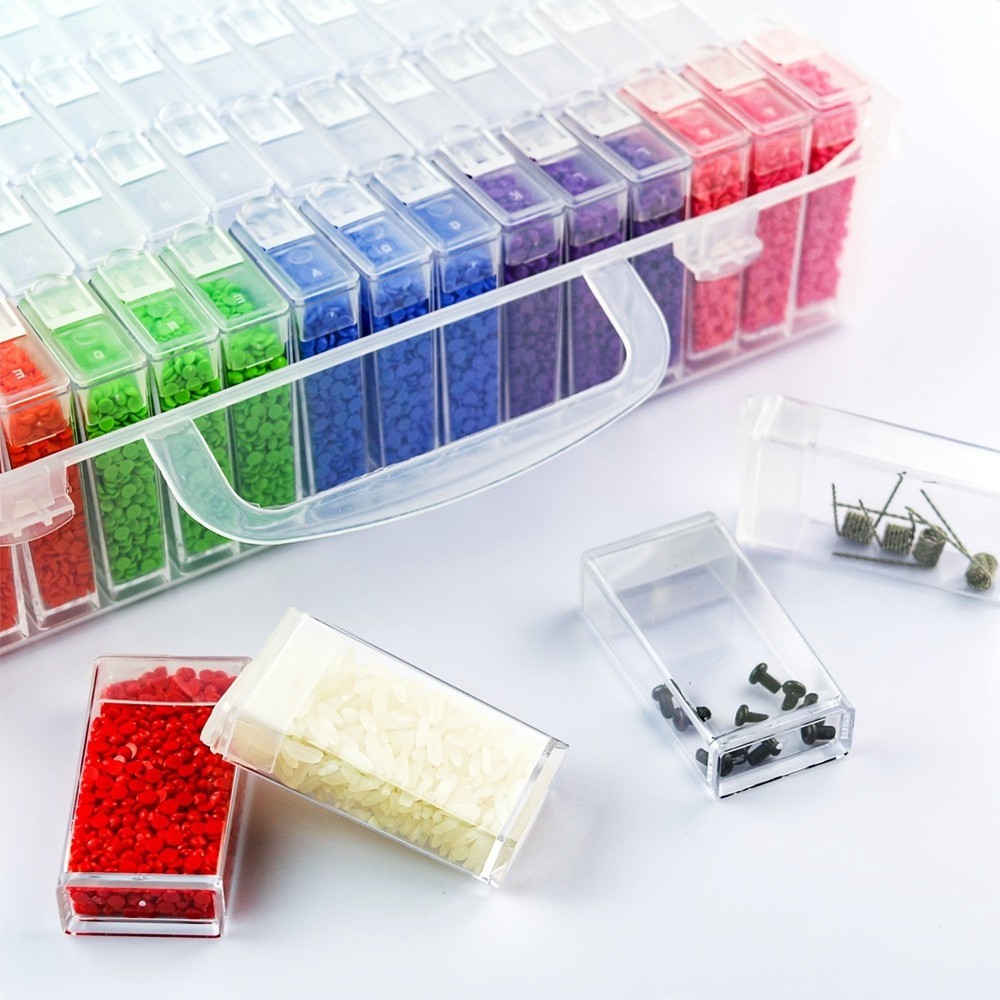 DIY Nail Art Plastic Container Multifunctional S9U68962
