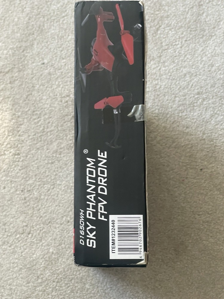 SYMA SKY PHANTOM FPV DRONE 4 CH REMOTE CONTROL DRONE(Red)(NIB)…