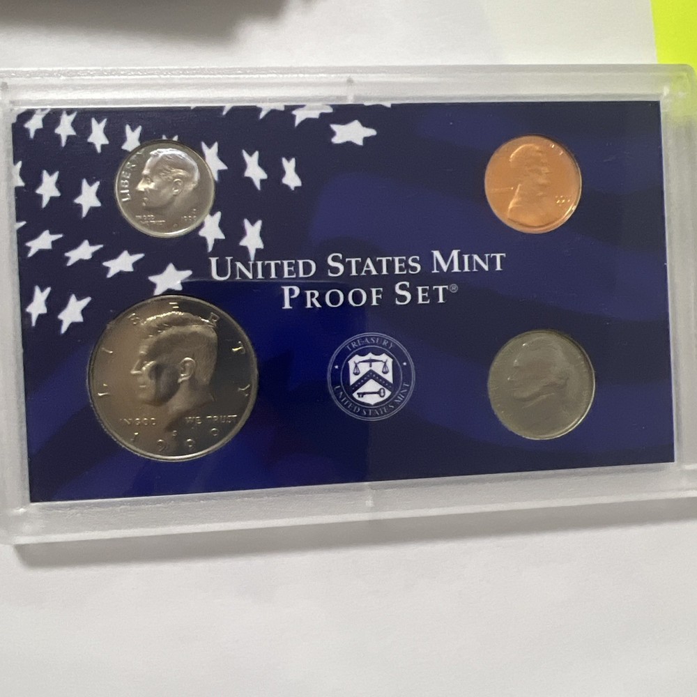 1999 US proof set in original box and packaging