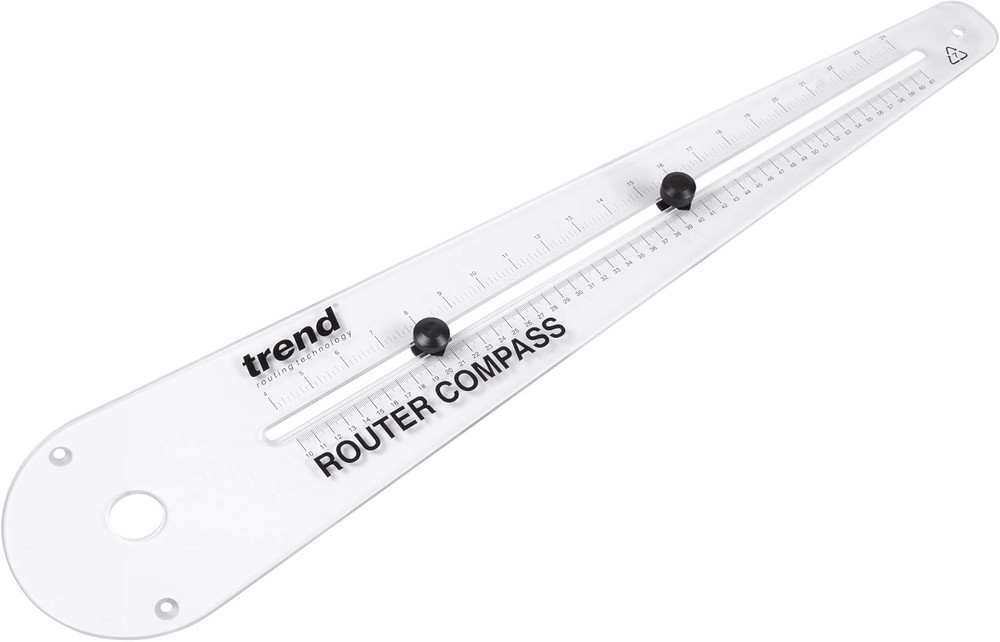 Router Compass for Precise Circle and Arc Cutting, R/COMPASS/A