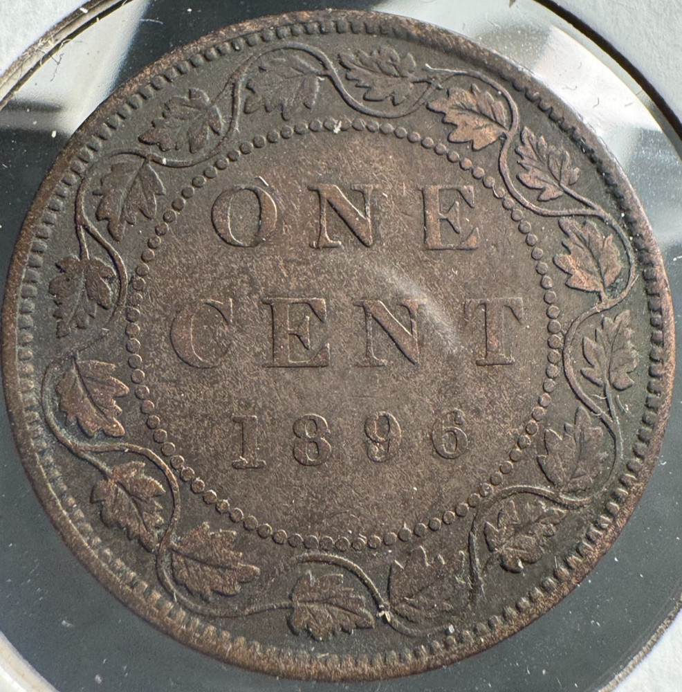 1896 Large Cent Penny Canada!