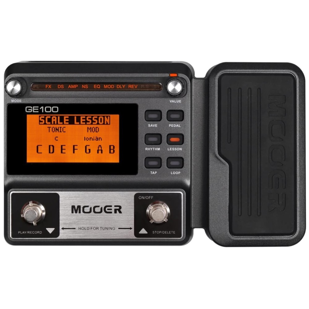 Multi-Effects Pedal for Distortion & Wah