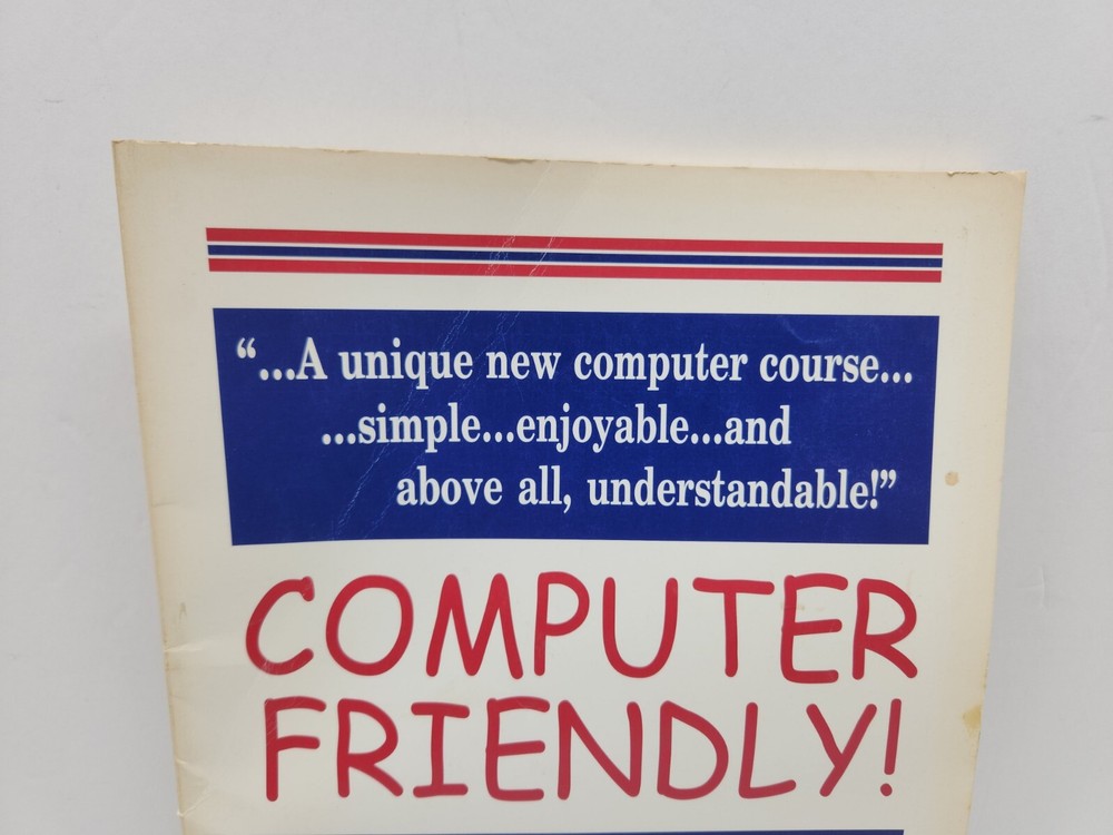 Vintage Rare Paperback Computer Book "Computer Friendly"