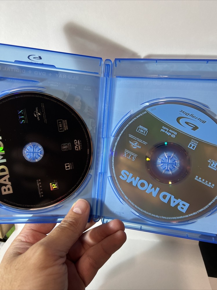 Bad Moms (Blu-ray + DVD, 2016) - Open Item