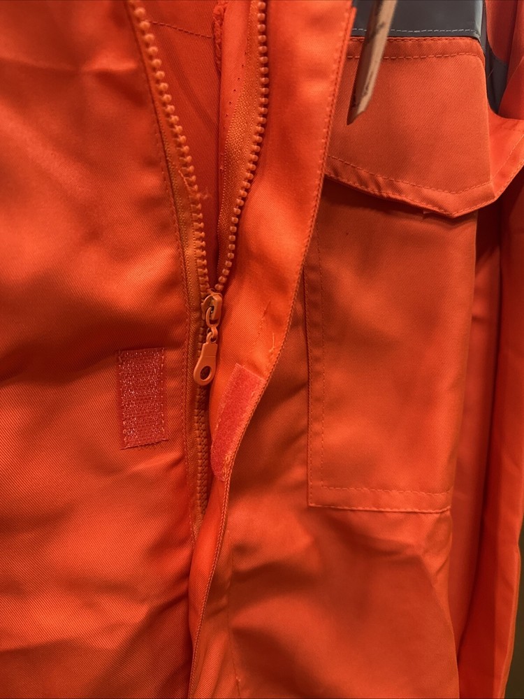 Orange Safety Jump Suit