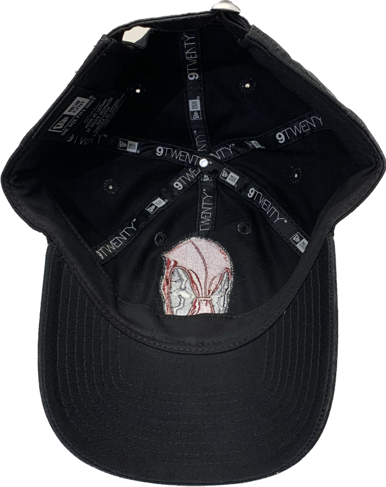 Deadpool Mask Marvel Comics New Era 9Twenty Adjustable Buckle Hat - Black