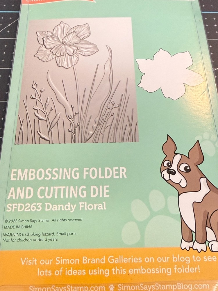 Simon Says Stamp Embossing Folder and Cutting Die SFD263