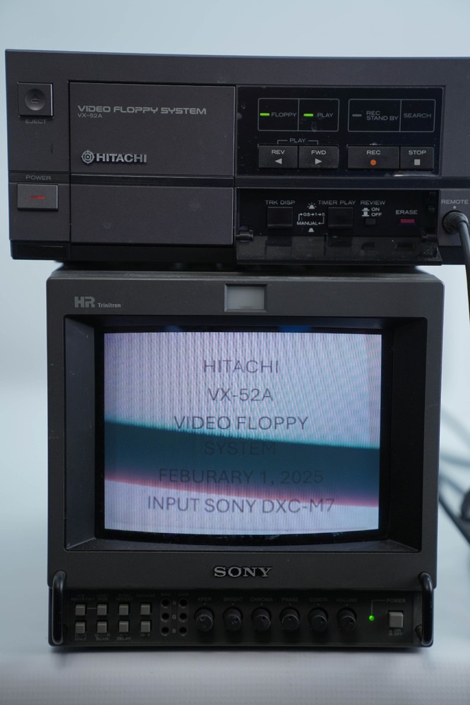 Hitachi Video Flopy System VX-52A