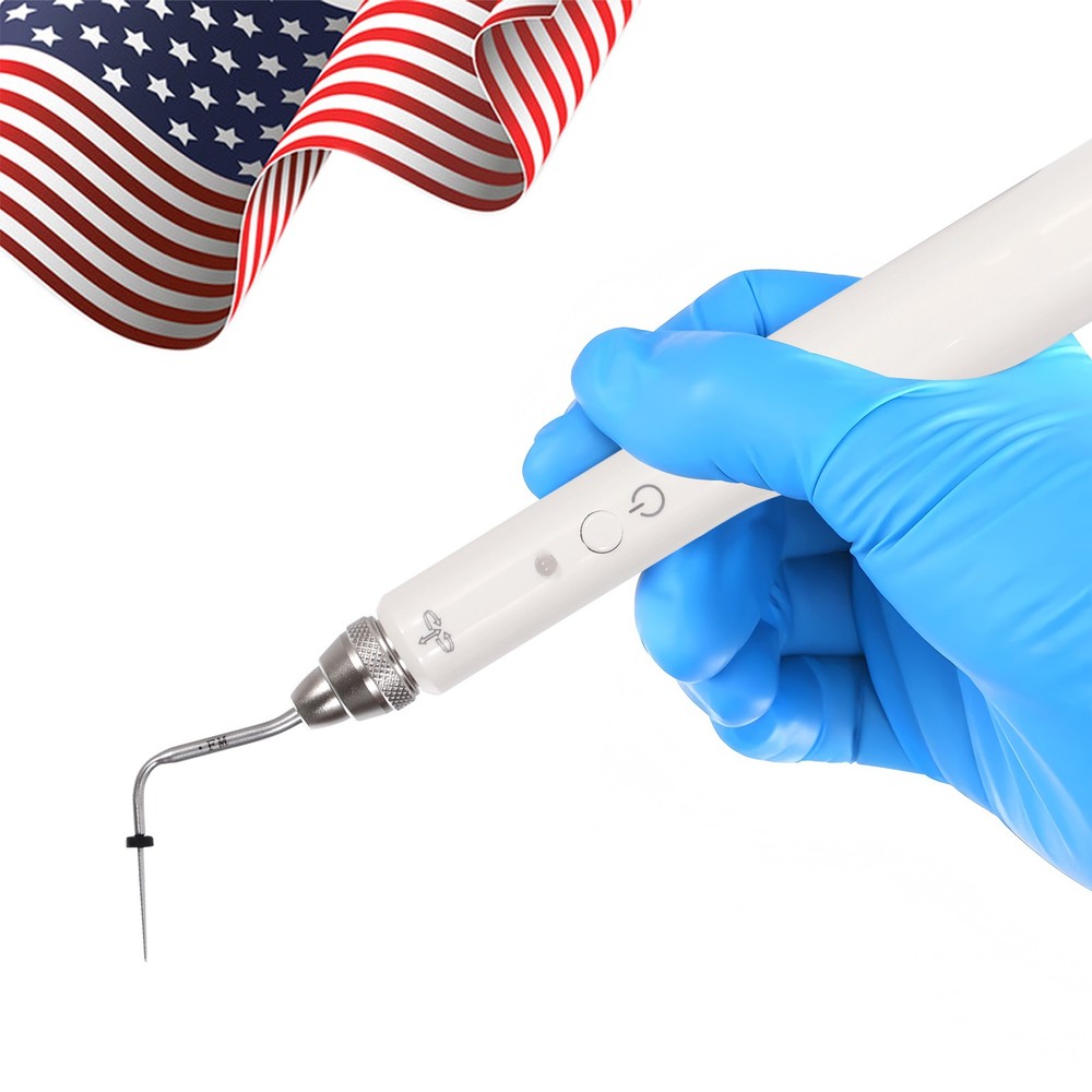 Dental Gutta Percha Obturation Endo Heated Pen +2 Tips