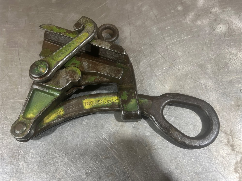 CRESCENT TOOL 386 CABLE WIRE GRIP PULLER 12,500 LBS CAP Used Surplus