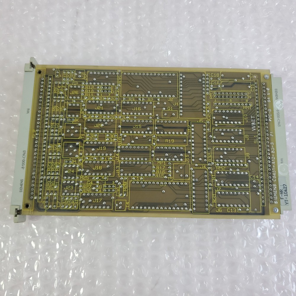 Siemens SMP-E220-A1 C8451-A1-A206-5 Sicomp PC Board Comm Interface Board
