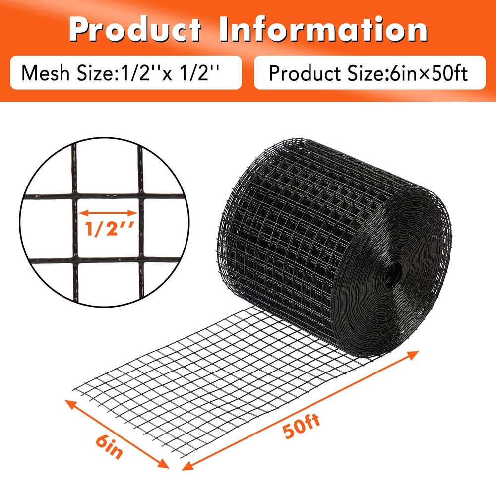Solar Panel Protective Net w/Fastener Clips Rooftop Solar Panel Bird Wire Screen