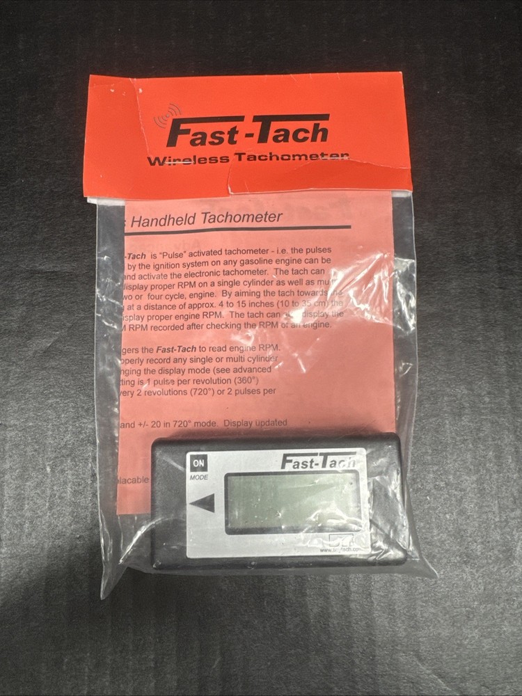 Tiny-Tach DTI-100 Fast-Tach Wireless Hour Meter, New!