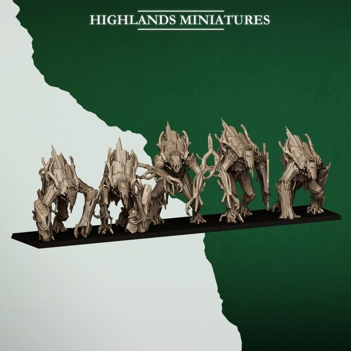 Forest Golems - Highlands Miniatures 28mm