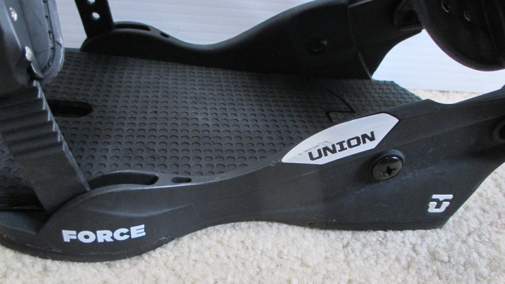 Union Force Black Snowboard Bindings Size X-Large