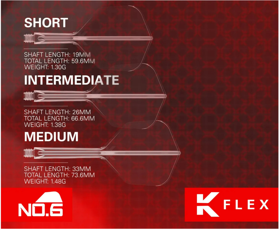 Target K-Flex No.6 Red- Short