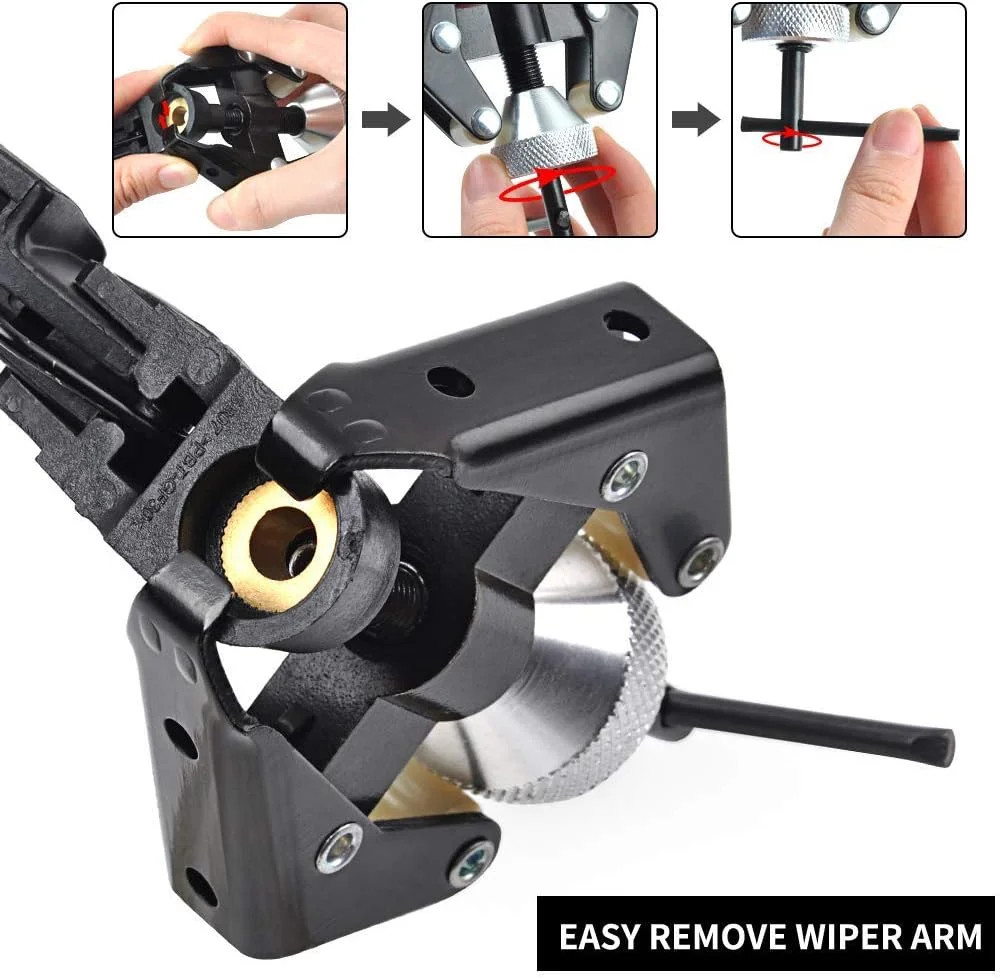 Battery Terminal and Wiper Arm Puller Removal Tools Flexible and Durab
