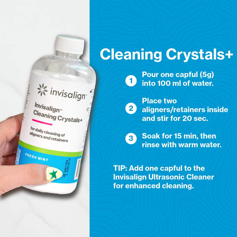 Invisalign Cleaning Crystals+, Mint