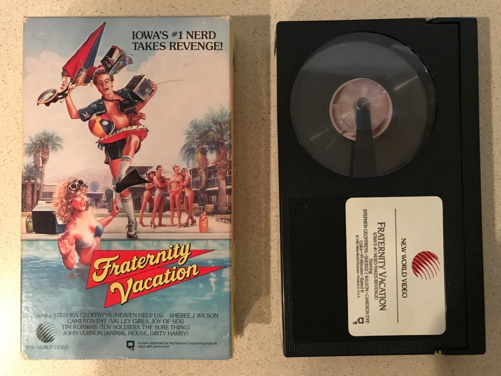 Fraternity Vacation (BETA, 1985) Tim Robbins, Stephen Geoffreys