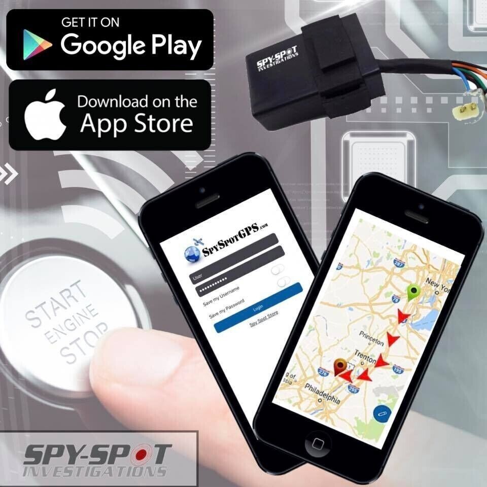 Spy Spot 4G Hard wire Tracker and Kill Switch Fleet Management Tracking Systems