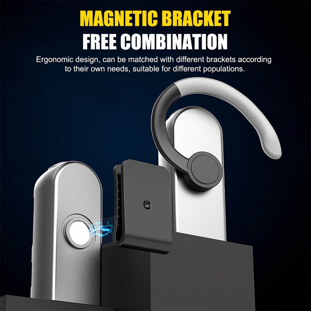 Ear-Mounted Headlamp Motion Sensor Super Bright Headlight for Camping Hiking