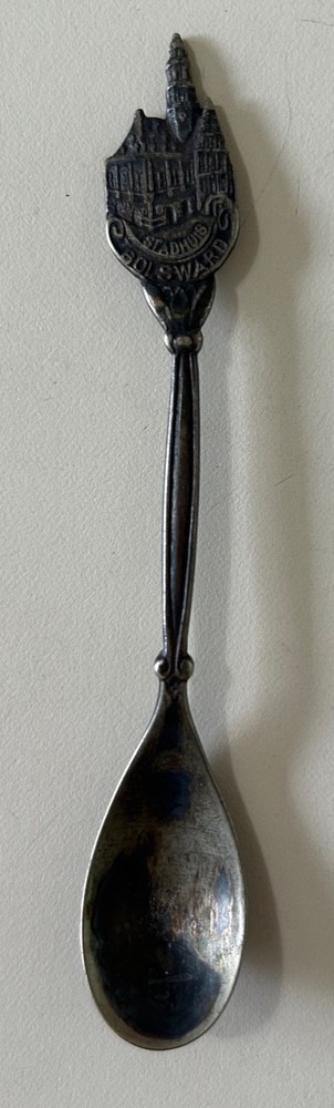 Stadhuis Bolsward Silver Spoon - no hallmarks