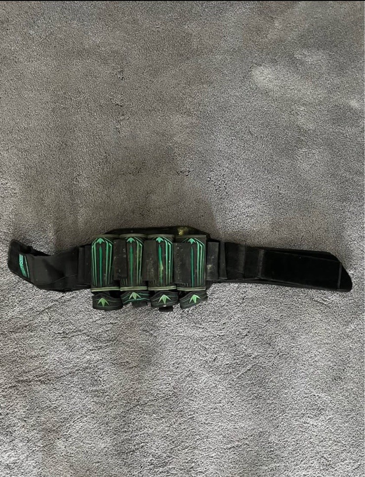 BNKR Kings Green Paintball Pack