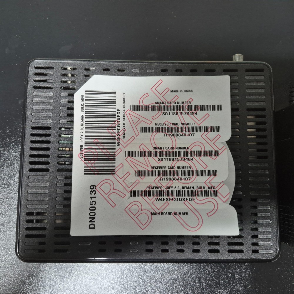 Dish Network Joey 2.0 Satellite Receiver client+ power adapter