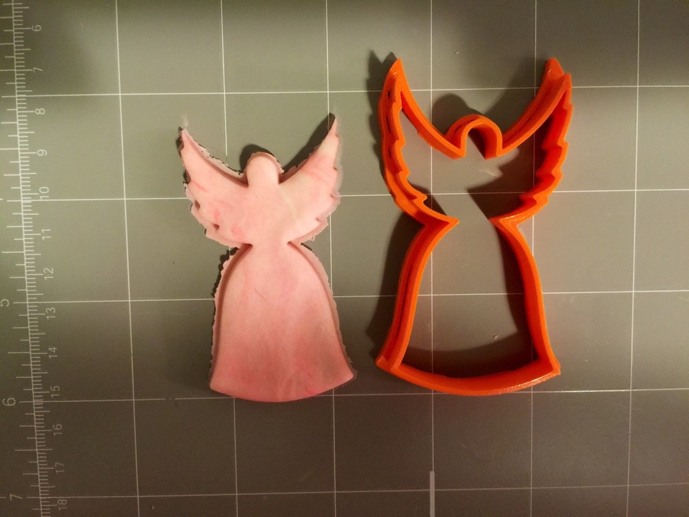 Christmas Angel Cookie Cutter