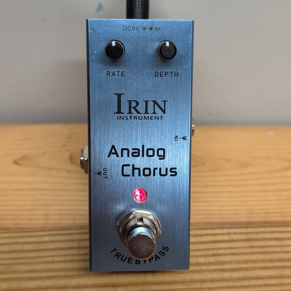 Irin Analog Chorus Guitar Pedal Effect Metal Case