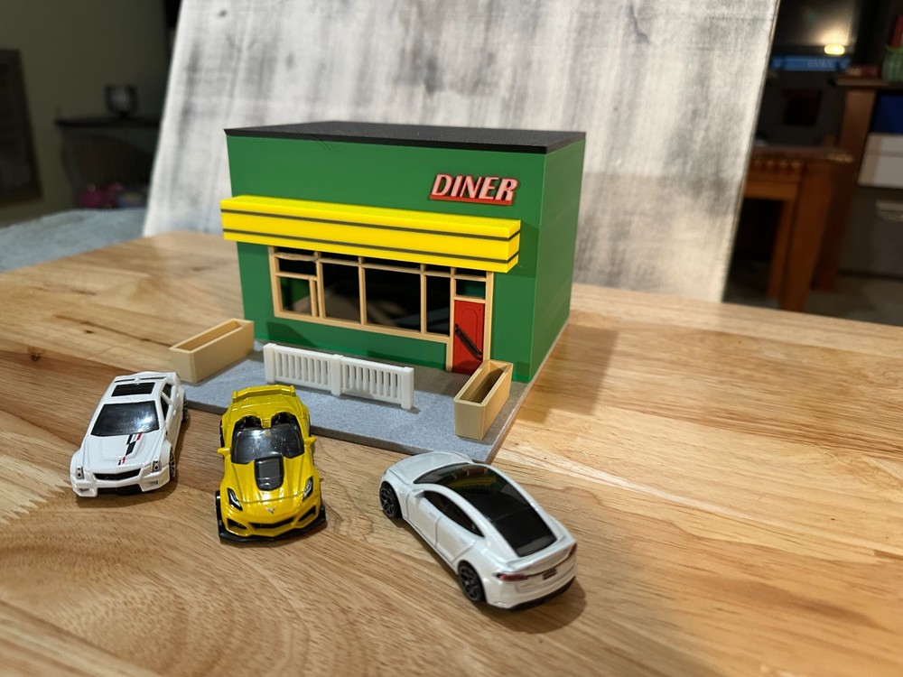 Little Goat Diner 1:64 Scale Diorama