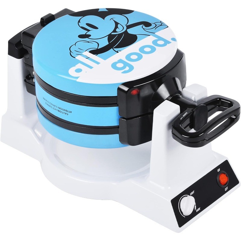 Mickey & Minnie Double Flip Waffle Maker by Select Brands