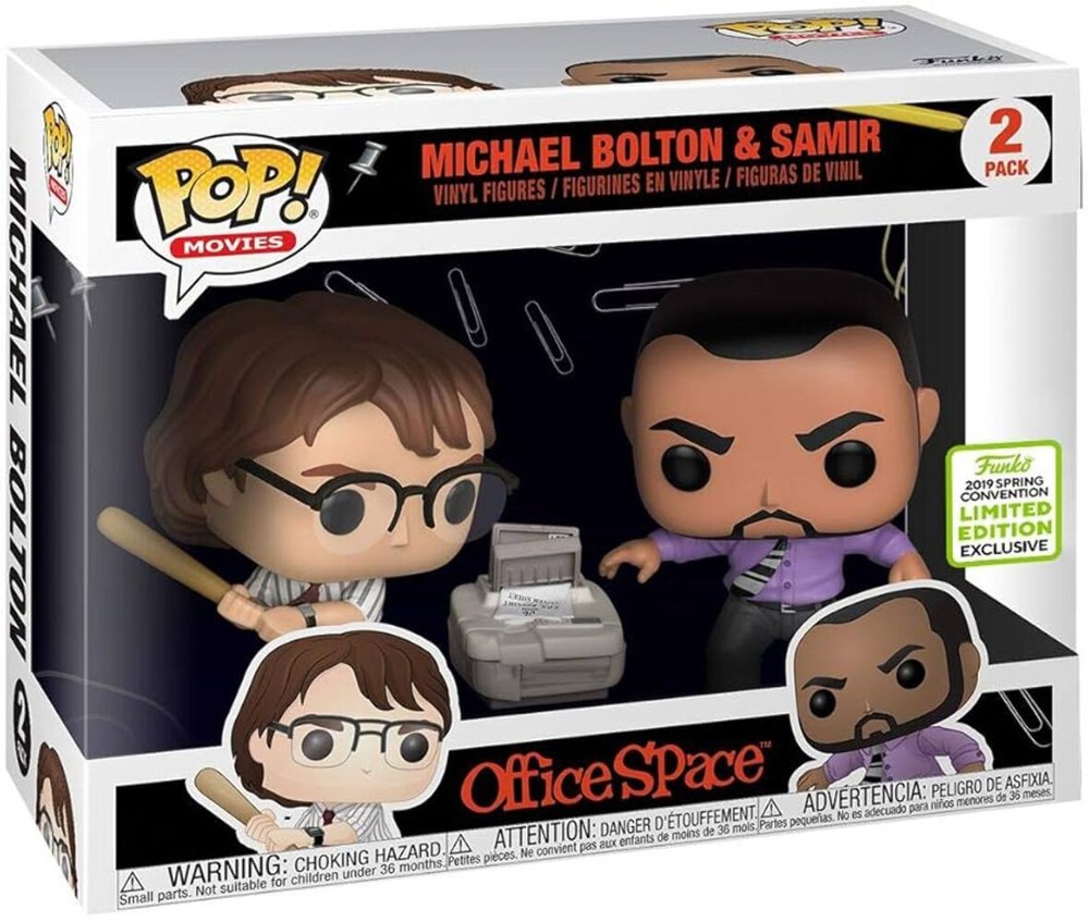 Pop Officespace Michael Bolton & Samir