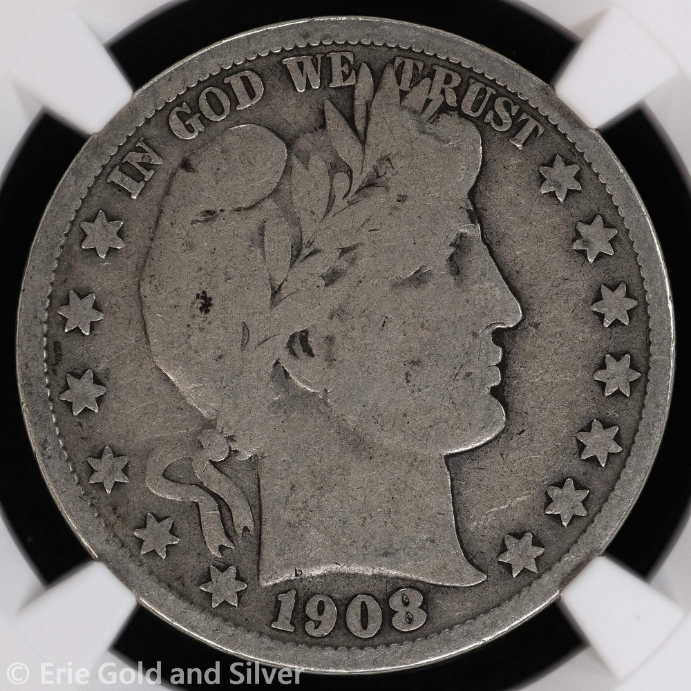 1908-S 50C Barber Half Dollar NGC G 6
