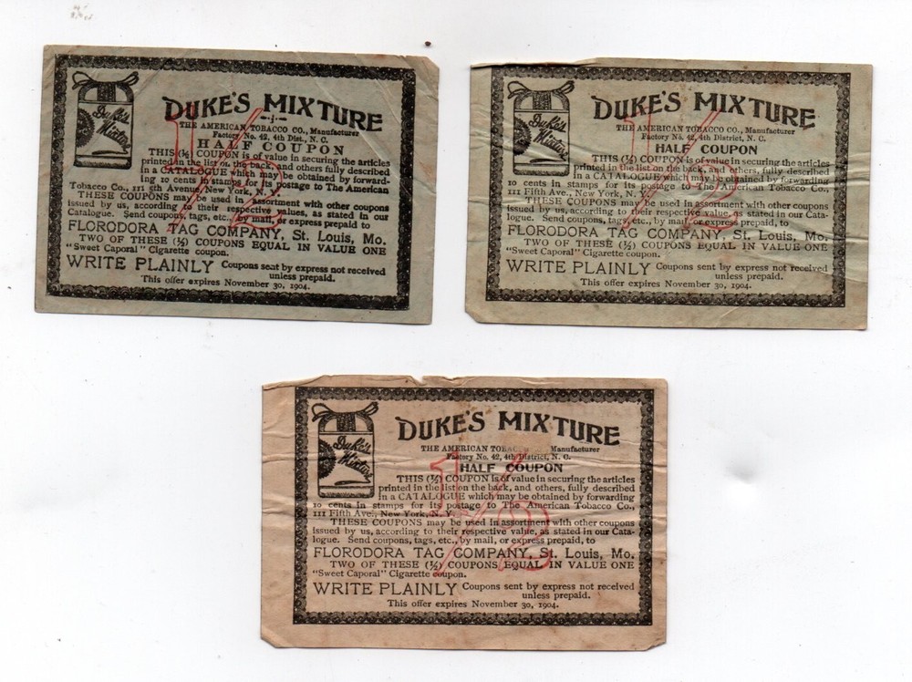 3 Duke's Mixture Half Ticket