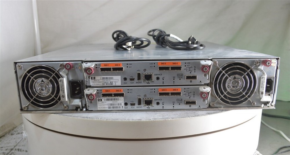 HP P2000 G3 AW594A SAS Dual Controller SFF Modular Smart Array SEE NOTES