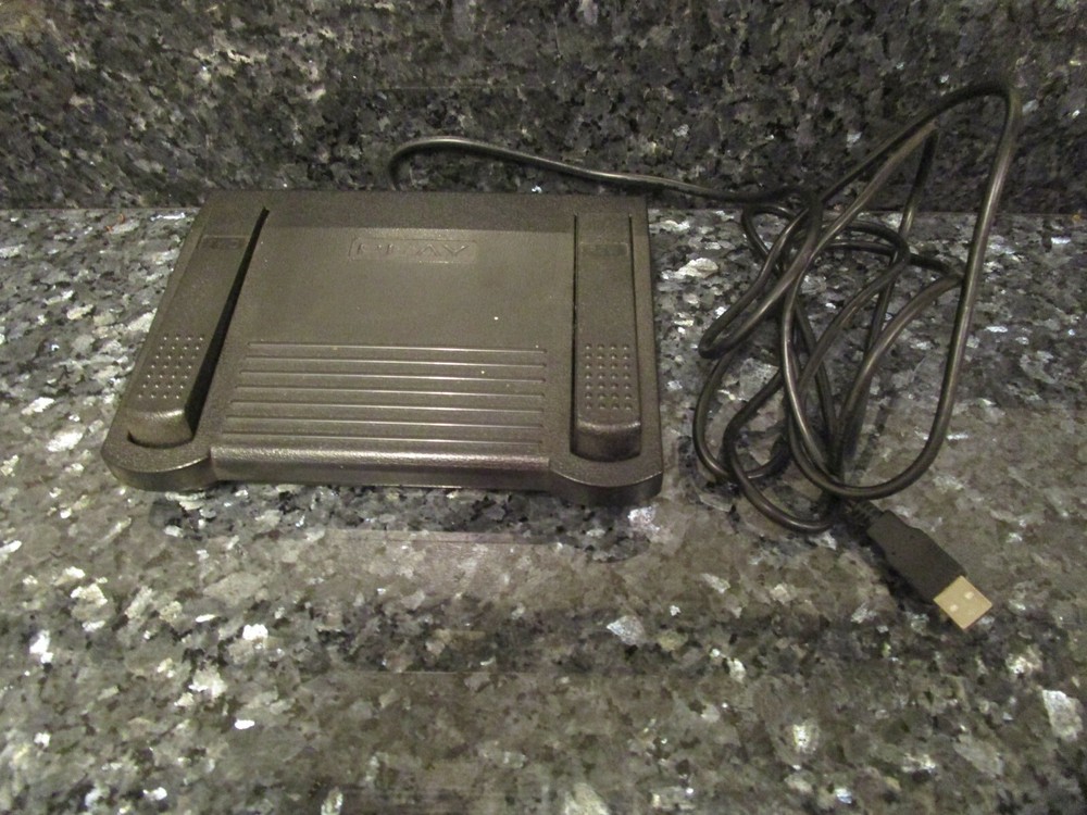 Infinity IN-DVIUSB USB Computer Transcription Foot Pedal