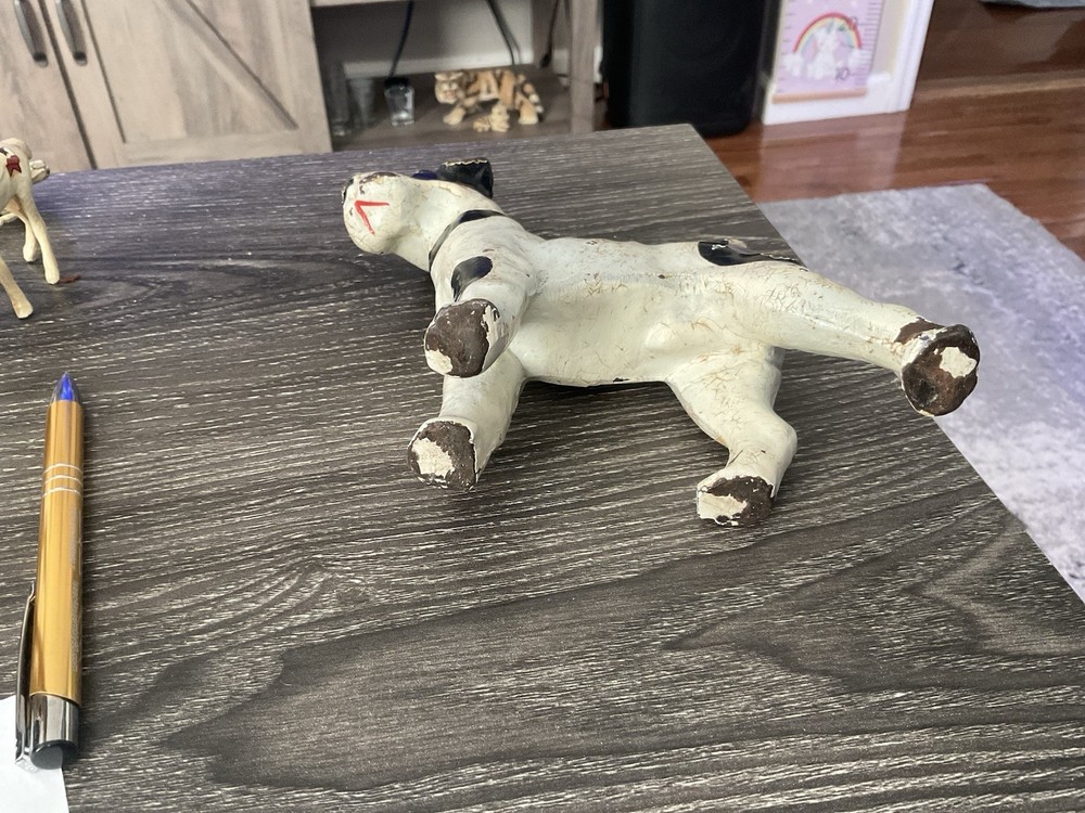 Vintage Cast Iron Fox Terrier Doorstop