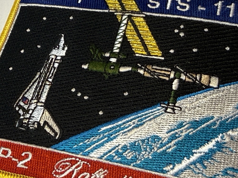 LF-1 STS-114 Space SHUTTLE Mission RAFFAELLO MODULE ESP-2 MPLM ISS NASA Patch