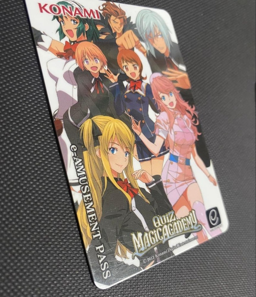 Qma Quiz Magic Academy E-Amusement Pass Edition