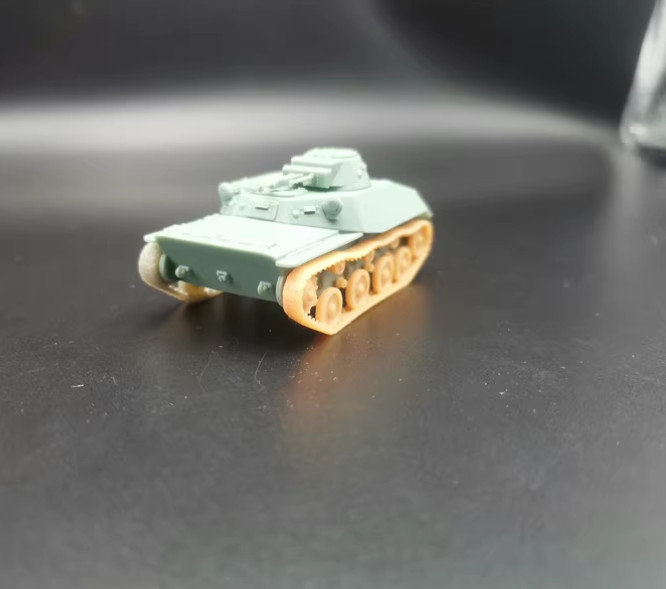 3D Printed 1/72/87/48 Soviet T-40 Amphibious Tank Model Unpainted kit