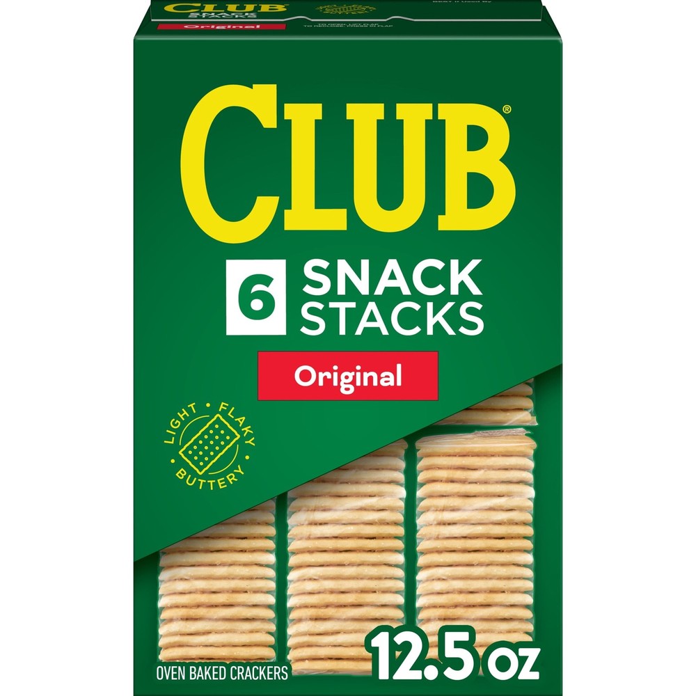 (2 pack) Snack Stacks Original Crackers, Lunch Snacks, 6 Count