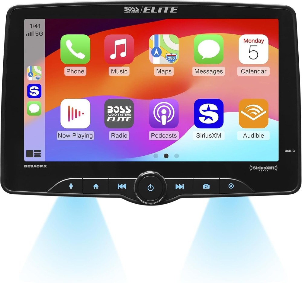 BOSS Audio Elite BE9ACP.XC Digital Multimedia Receiver + Camera-OPEN BOX!