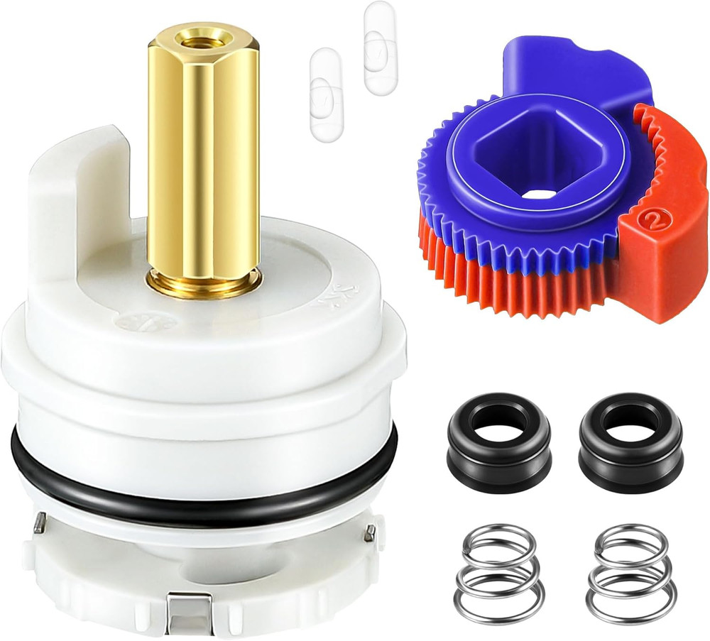 Square Stem Washerless Cartridge Replacement for DA603566, Shower Cartridge Comp