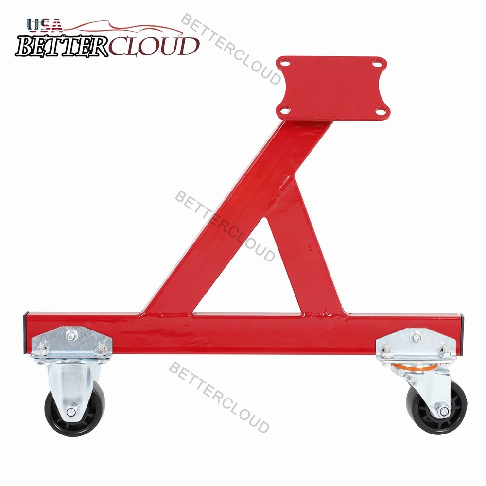 For Chevy LS1 LS2 LS3 LS6 Engine Storage Stand w/ Casters Red