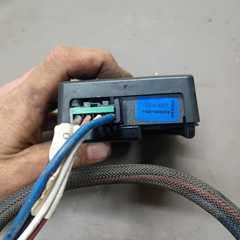 TEKONSHA CEQUENT PRIMUS IQ BRAKE CONTROLLER w/ Bracket And Wires