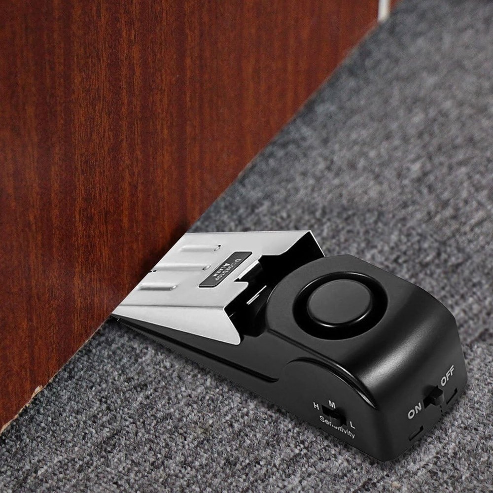 2 Pack Door Stop Alarm 120db Siren