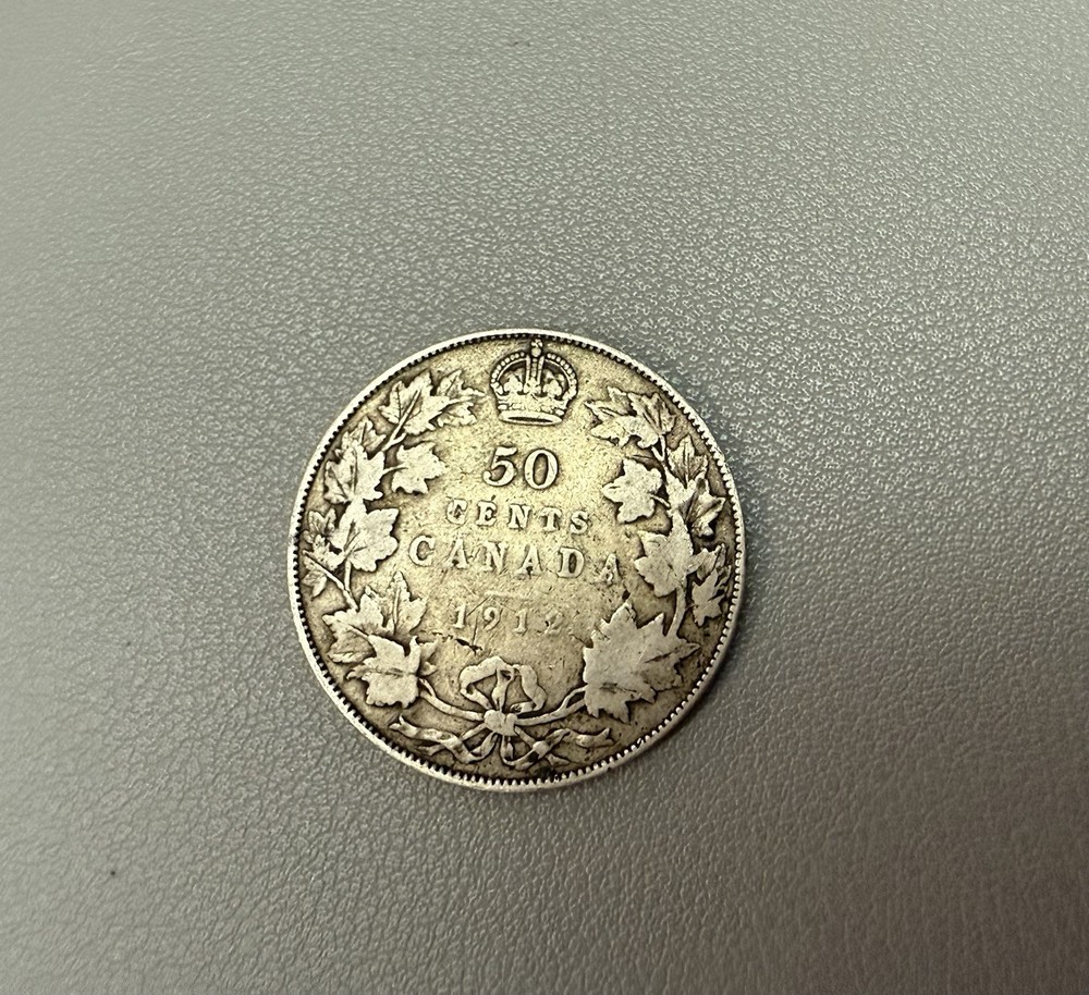 1912 canadian 50 Cent Coin