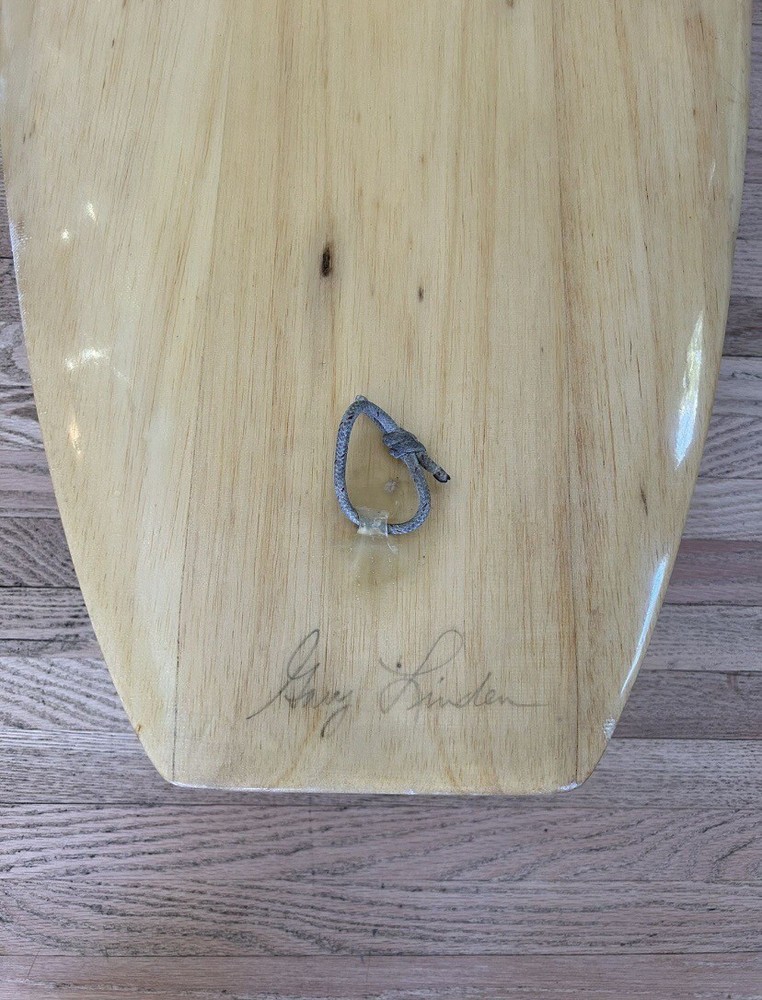 Balsa Surfboard Gary Linden 8’1” Hull
